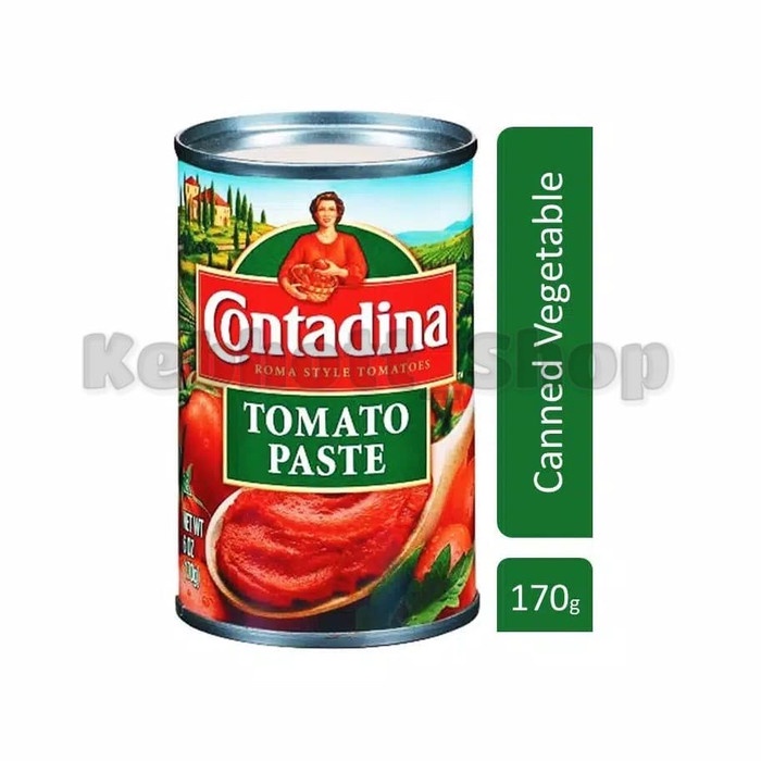 

Kalengbuah- Contadina Tomato Paste Sauce 170G | Tomatoes Paste | Saus Tomat Kaleng -Buah-Kaleng.