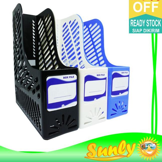 

ECONSAVE ☀ Sunly ☀ A170 Box File Premium Tebal Bahan Plastik PVC Tebal Kotak Penyimpanan Dokumen BoxFile Folder Peralatan Kantoran Import Grosir Murah 「5.5 F⚡ASH SALE」