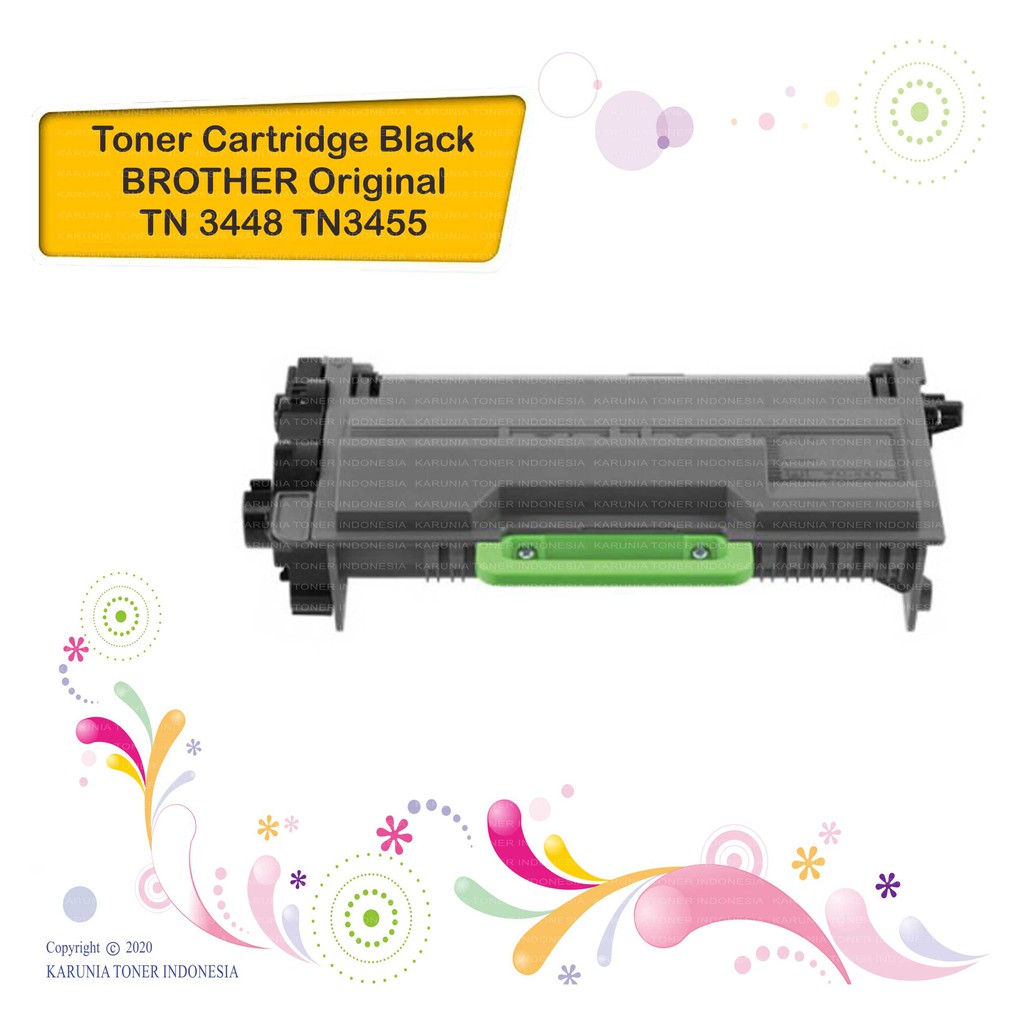 Toner Cartridge Printer BROTHER TN3448 TN3455 DR3455 DR3448 TN DR 3448 3455 DR3455 Original