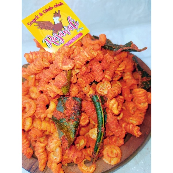 

Makaroni Spiral Hot Daun jeruk 250g makaroni bantet ulir pedas daun jeruk jajanan camilan viral cikruh