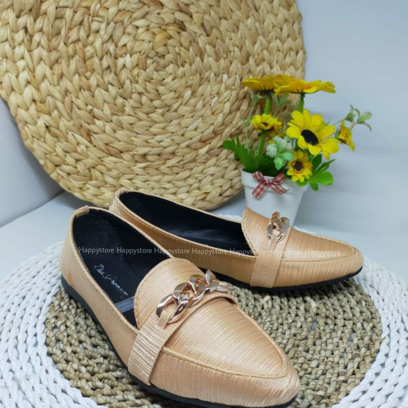 PROMO 12.12 BIGSALE Flatshoes wanita BONUS MASKER KF94 casual flatshoes alas karet anti licin Sepatu flat empuk dan nyaman FS02