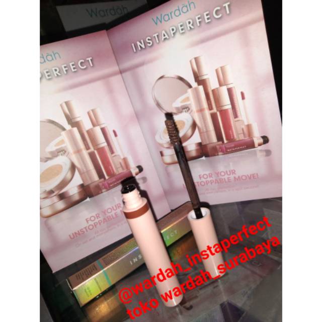 Wardah brow mascara instaperfect