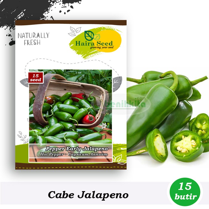 Benih-Bibit Cabe Jalapeno Early (Haira Seed)