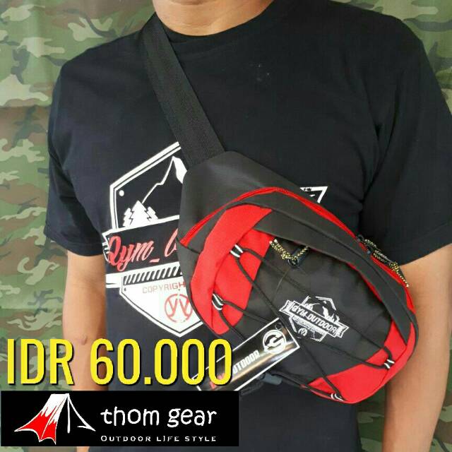 Thomgear Qym Outdoor Tas Slempang Tas Pinggang Kekinian Qym Outdoor Thomgear Probolinggo