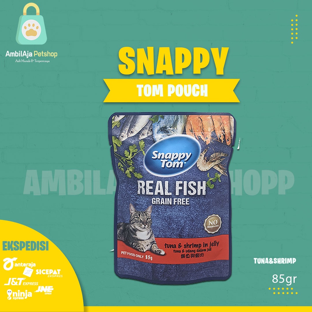 Snappy Tom pouch 85gr All Varian