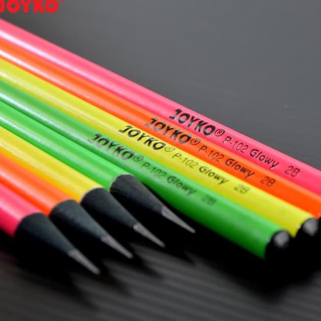 

PENSIL 2B - PENSIL JOYKO P-102 2B GLOWY - 1 BOX ISI 12PCS
