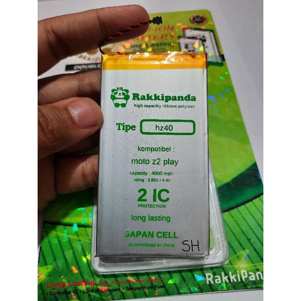 Baterai Moto Z2 Play HZ40 Rakkipanda