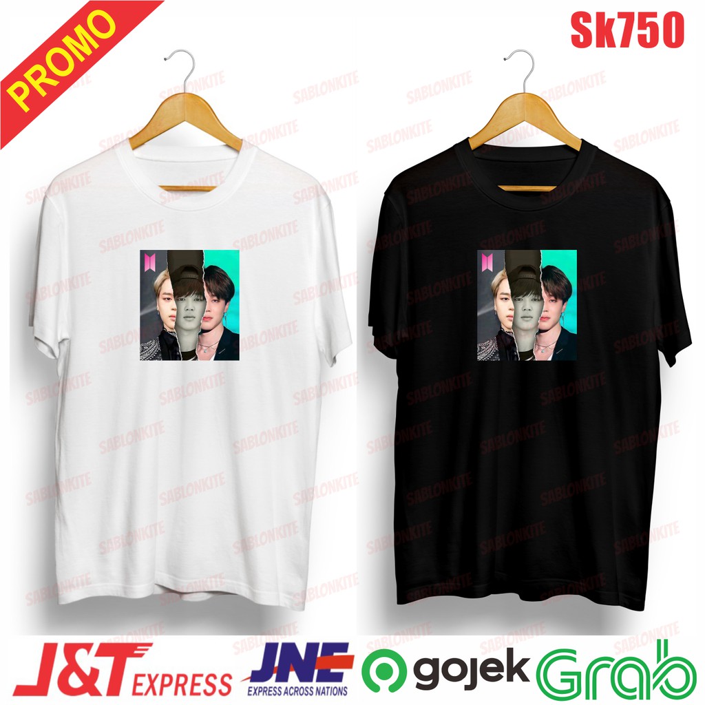 MURAH!!! KAOS KPOP MEMBER JIMIN BREAK SK750 UNISEX COMBED 30S