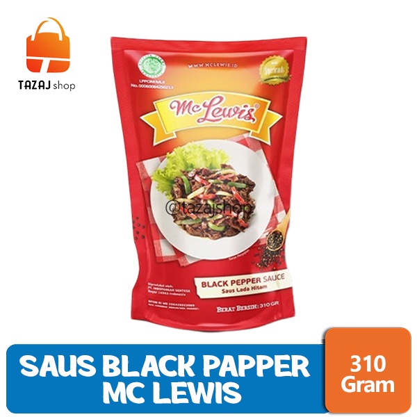 

Saus Black Papper 310 Gram - Mc Lewis