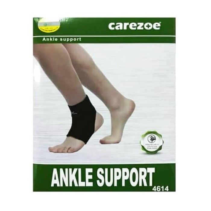 Ankle Support / Pelindung Tumit / Carezoe / Deker Tumit / 4614 Black - M L