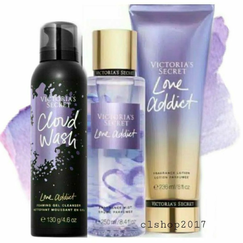 VICTORIA'S SECRET VS LOVE ADDICT SERIES FULLSIZE TRAVELSIZE ROLLERBALL BODY LOTION MIST EAU DE PARFUM EDP