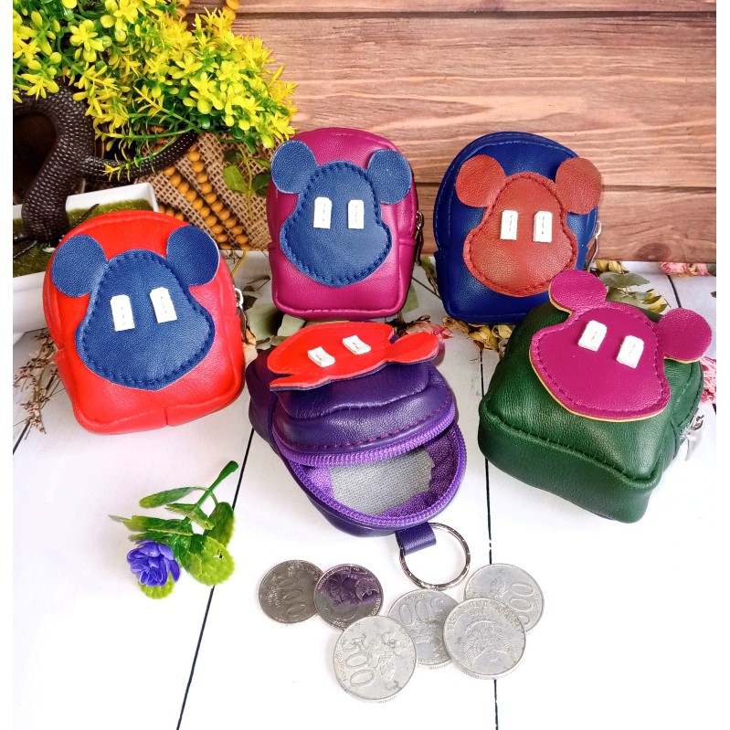 Dompet koin/dompet koin kulit/dompet mini/dompet lucu unik/dompet anak
