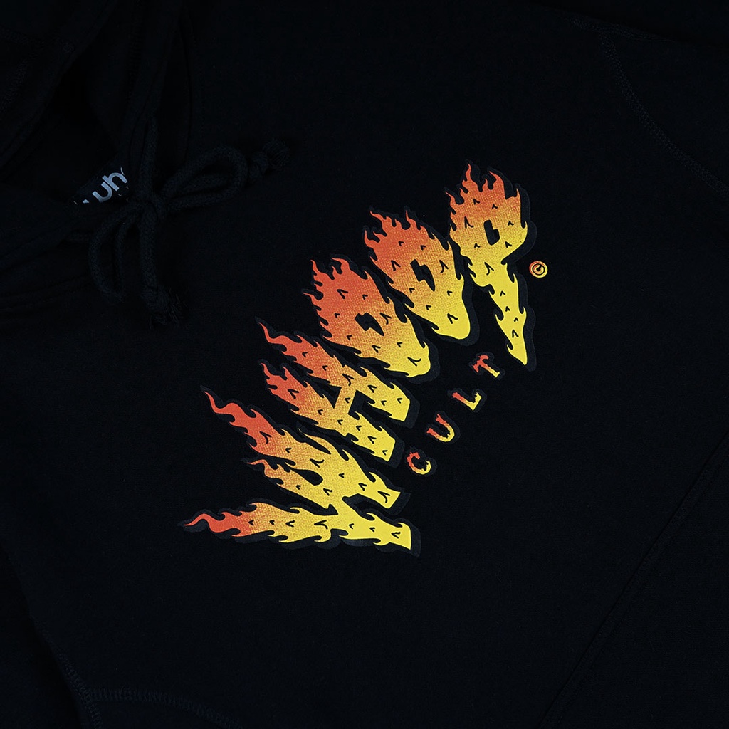 Whoopculture &quot;Flame&quot; Black Hoodie