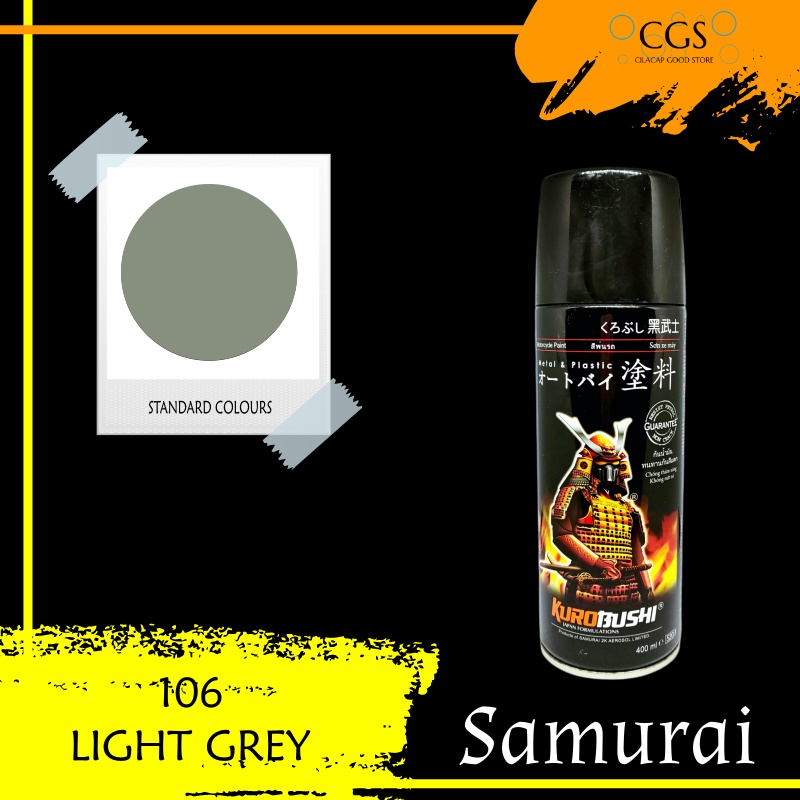 Pilok Samurai LIGHT GREY 106 - pilok samurai abu - pilok samurai grey - samurai 106 - pilok samurai 