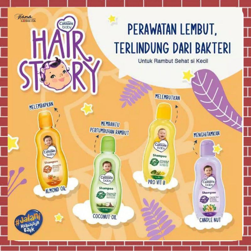 [CUSSONS] SHAMPOO CUSSONS BABY 50 + 50 ml