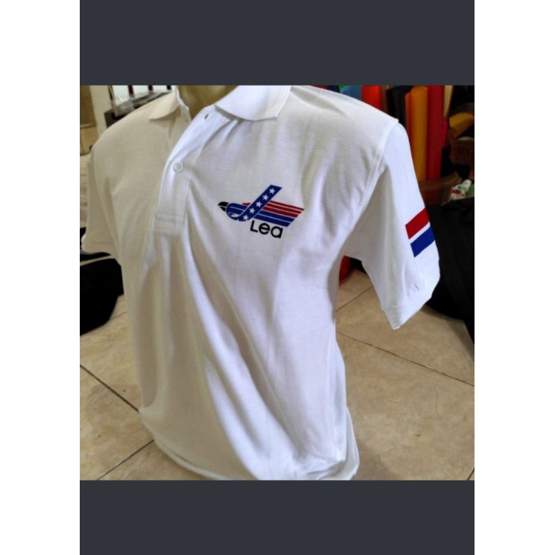kaos berkerah lea - polo shirt lea - kaos polo lea