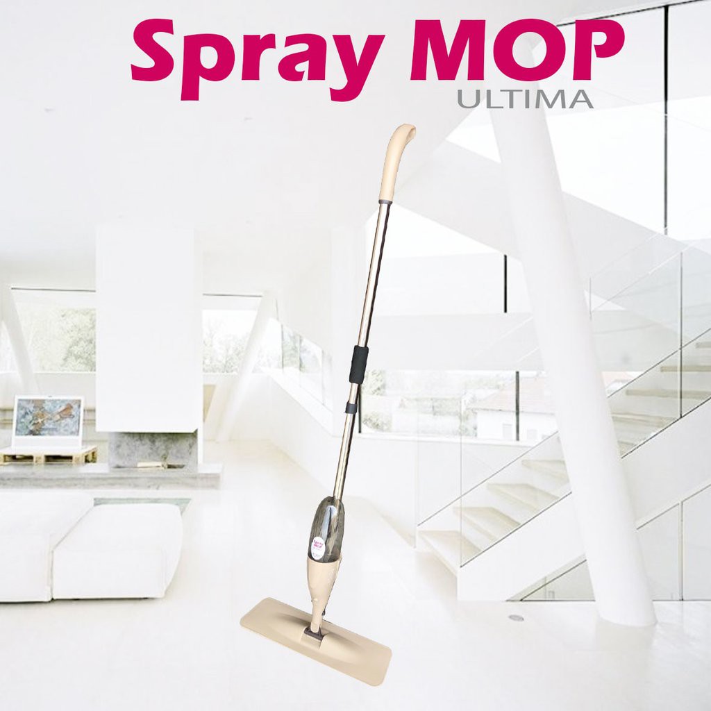 BOLDe Spray MOP ULTIMA Alat Pel Modern Dengan Penyemprot Air