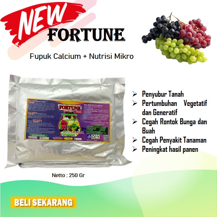 Pupuk Booster Anggur, BISA COD Pupuk Nutrisi Buah Anggur Brazil