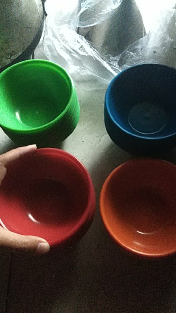 Mangkok Plastik Uk. M Isi 12 Pcs / Mangkok Sayur / Mangkok Sambal