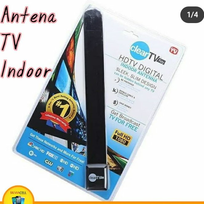 Antena TV Indoor Digital Clear TV Key HDTV