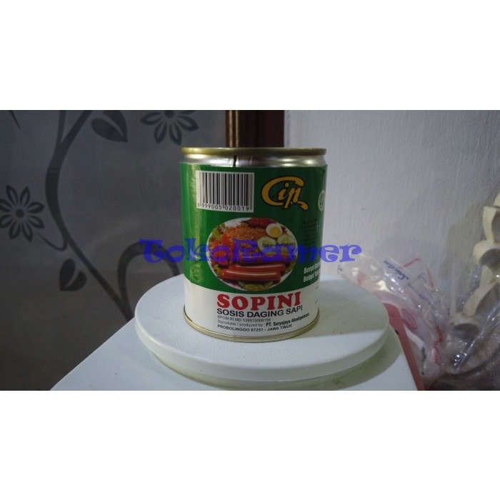 CIP SOPINI sosis daging sapi  beef sausages 325 gr gram