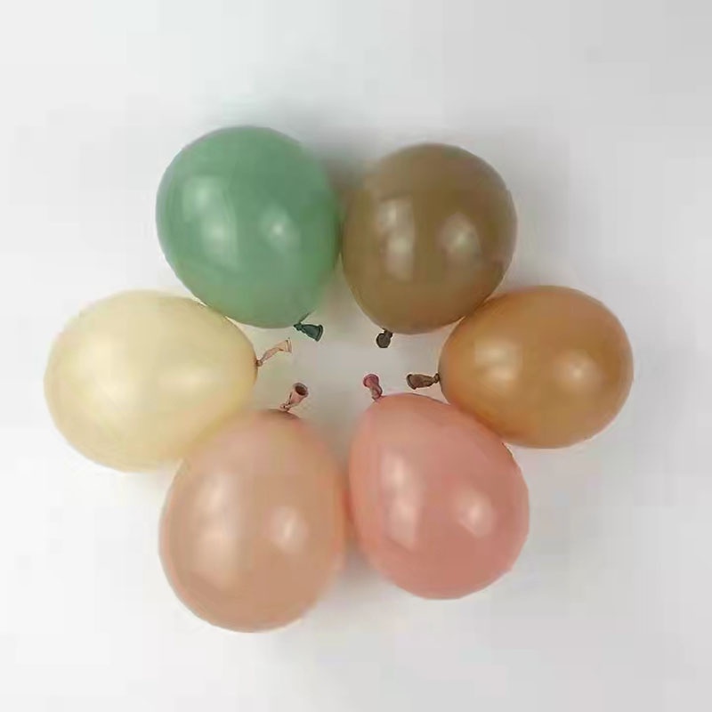 BALON LATEX WARNA RETRO100 VINTAGE 5 INCH (1 PACK = 200 PCS) TEBAL BALON PESTA ULANG TAHUN