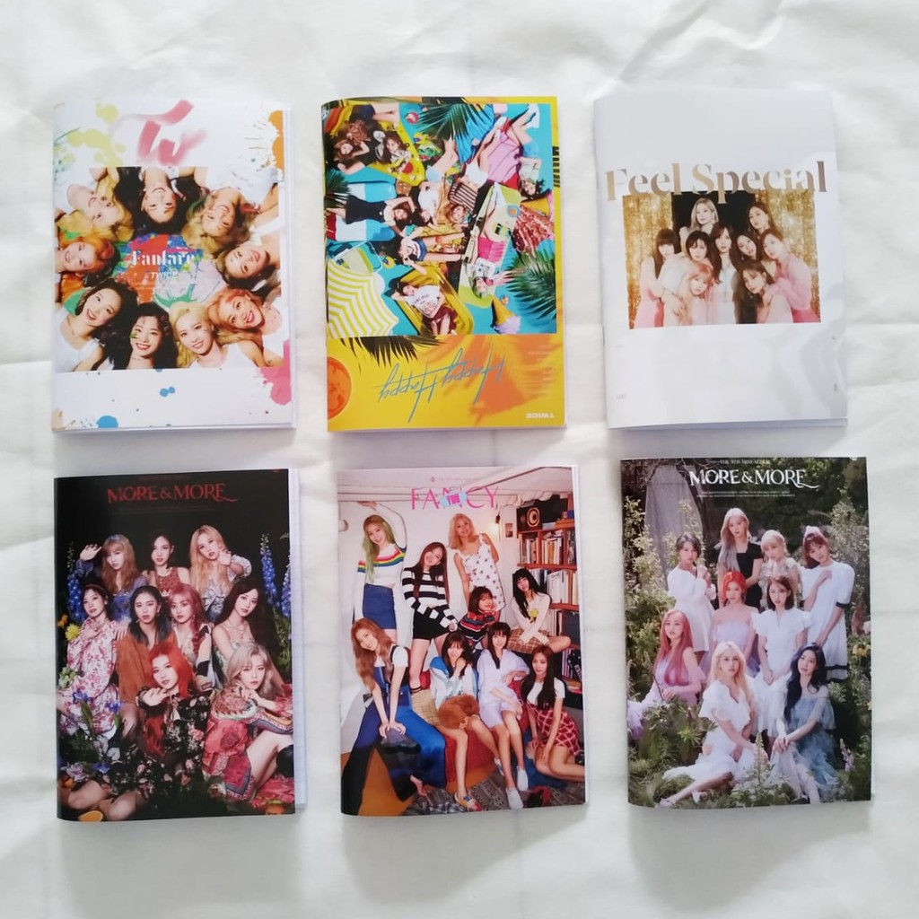 

Buku Tulis / Buku Sekolah TWICE K-Pop Bebas Custom (6 pcs)