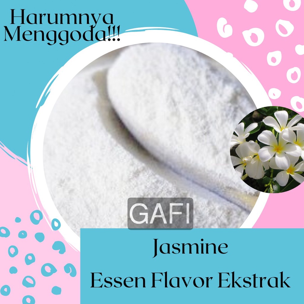 

Bubuk Essen Jasmine 1/2Kg Tepung Essen Flavor Ekstrak Jasmine Powder 500Gr Murah Premium Aneka Instan Asli Enak Terbaik Essence Flavour Extract Halal Murni Original No Sugar No Creamer Pabrik Grosir Agen Distributor Toko Reseller Open