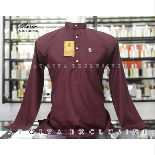 Baju koko Melayu Atqiya Exclusive