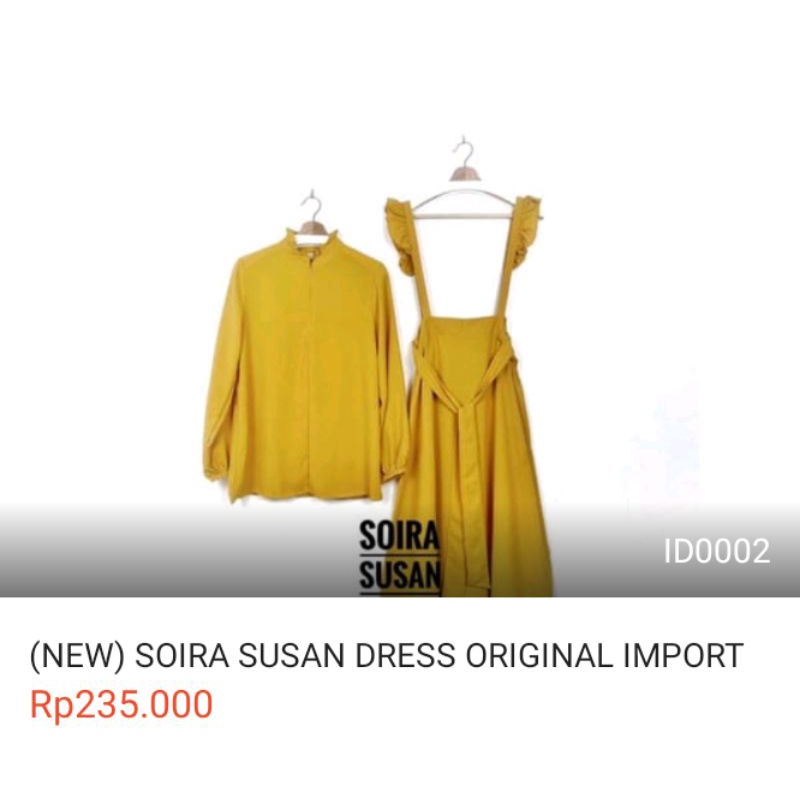 Dress import Soira Susan Set