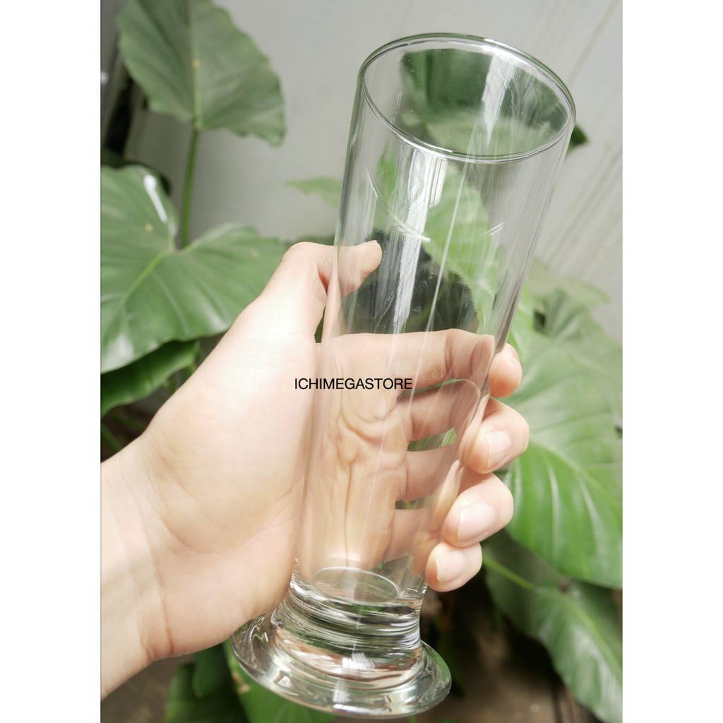 Gelas Kaca Tinggi Matcha Latte Milk Shake 340 ml