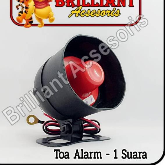 ✤ Toa Alarm Mobil - Pengganti Toa Alarm Rusak 12v ❁