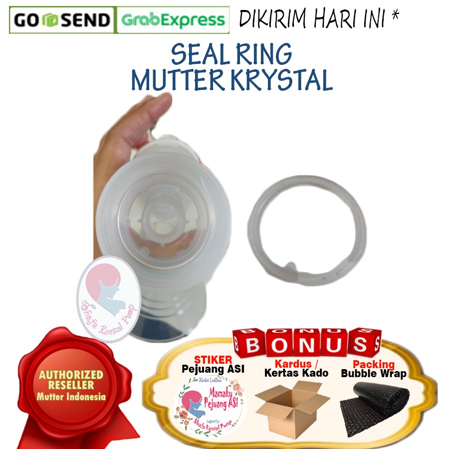 Seal Ring Mutter Krystal / Karet Botol Mutter Krystal