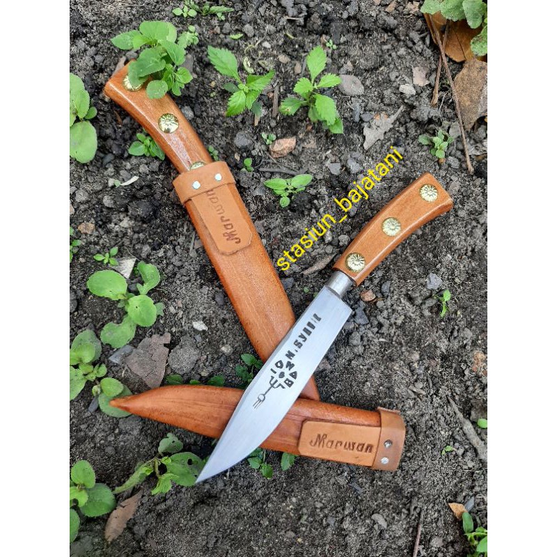 Pisau cap garpu besi baja per asli 20cm