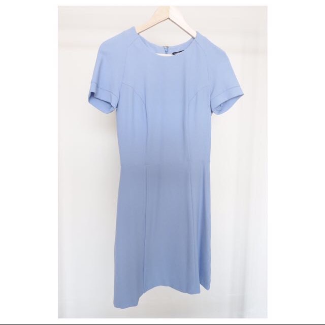 warehouse light blue dress