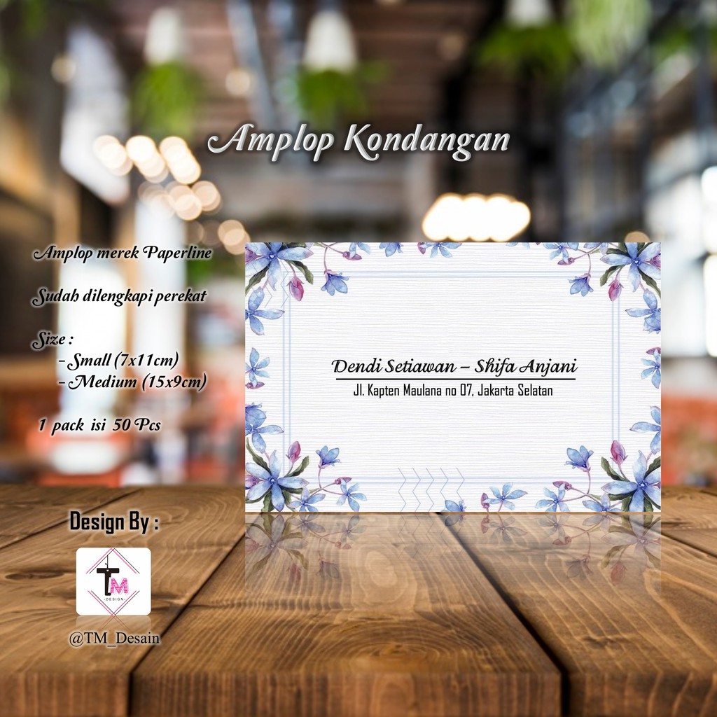 

isi 50 pcs Kode D24 - Amplop Kondangan / Amplop Desain / Amplop Nama