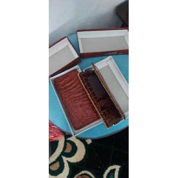 dompet paspor kulit buaya asli merauke