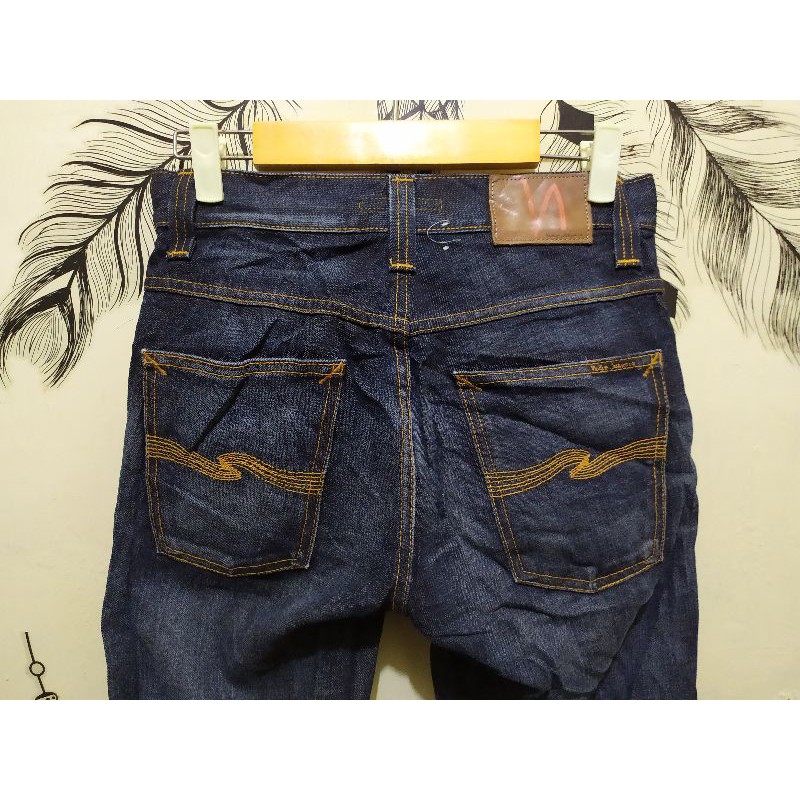 Celana jeans nudie second ori size 28