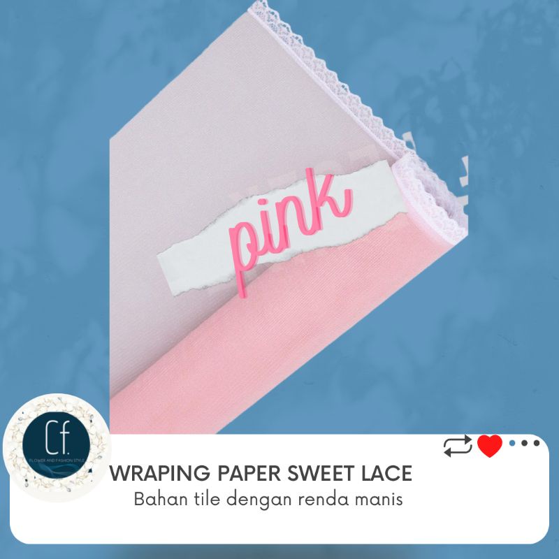 

WRAPING PAPER SWEET LACE