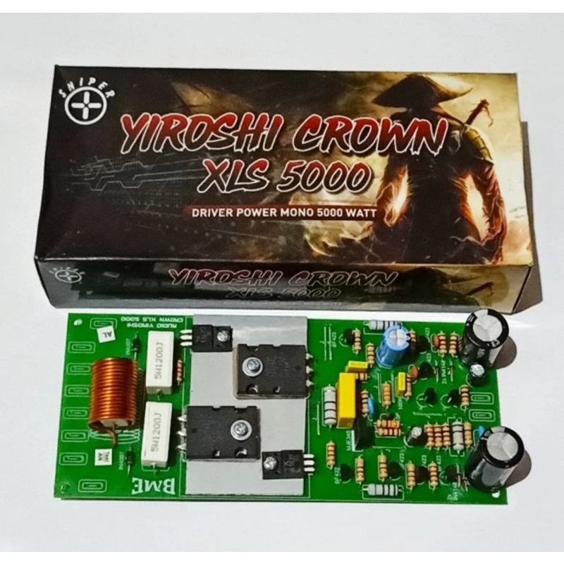 Kit Driver Power Amplifier 5000W Yiroshi CROWN XLS 5000