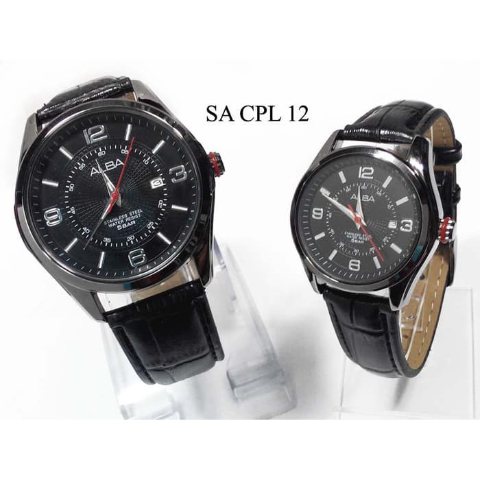 JAM TANGAN COUPLE ALBA (SA CPL 12) Buruan