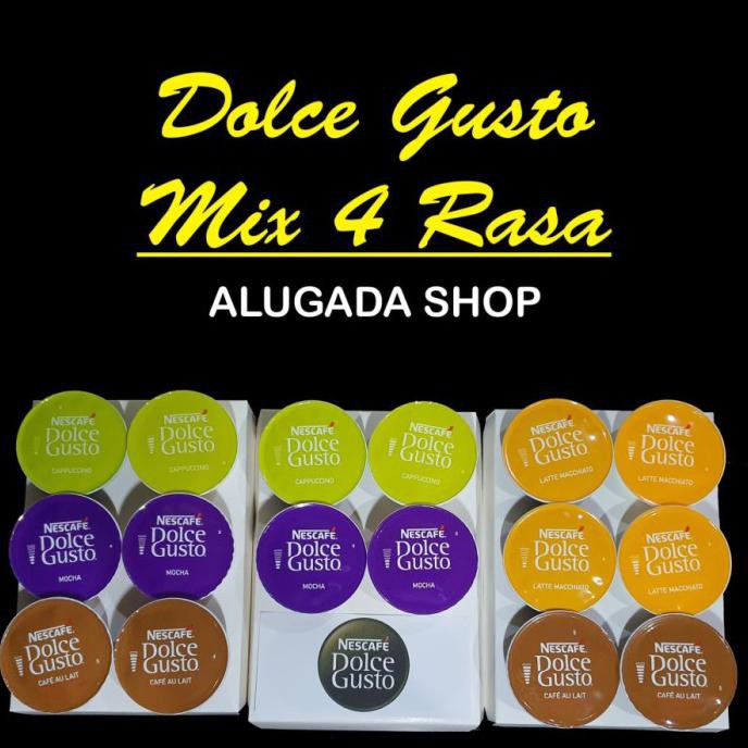 

Mix 4 Rasa - Kapsul Nescafe Dolce Gusto - Mocha Mix