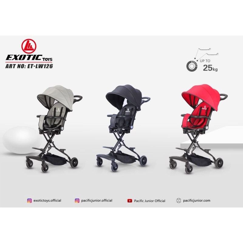 Exotic Stroller LW126 Kereta Dorong