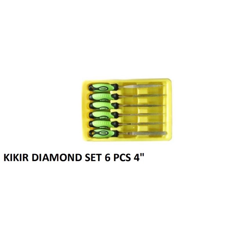 KIKIR DIAMOND 4&quot; SET 6PCS KENTARO JAPAN QUALITY