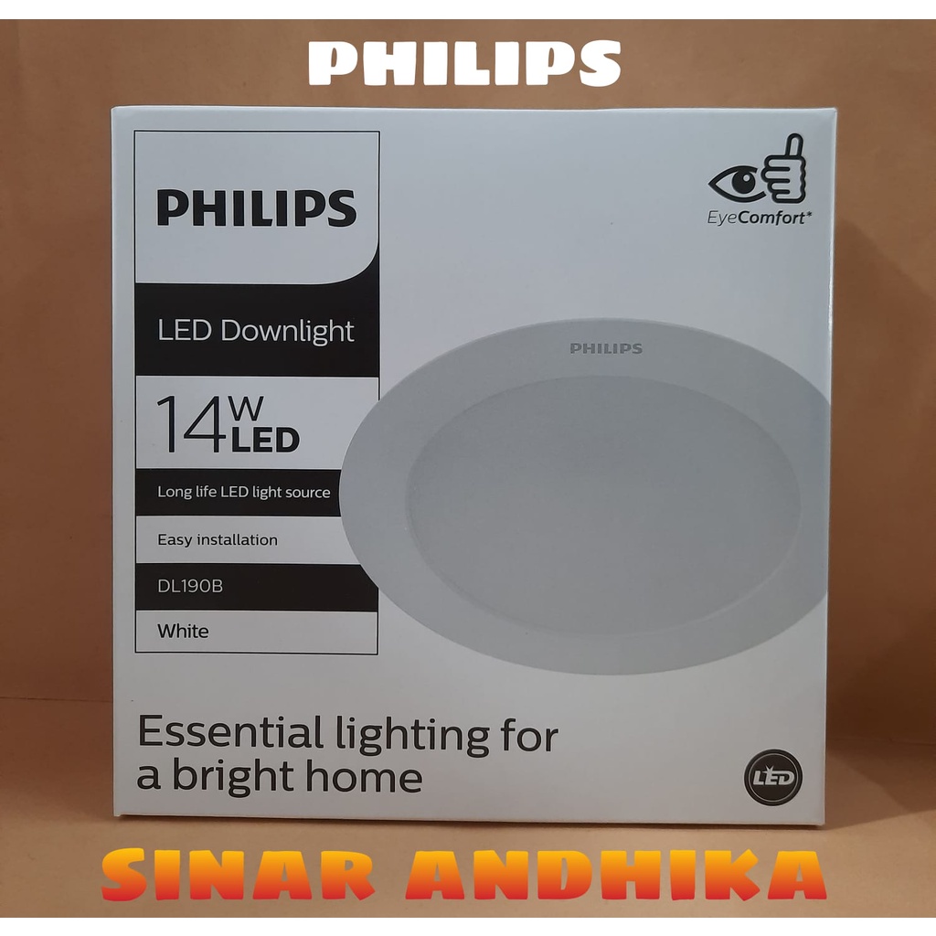 LED DOWNLIGHT 14 WATT PHILIPS DL190B