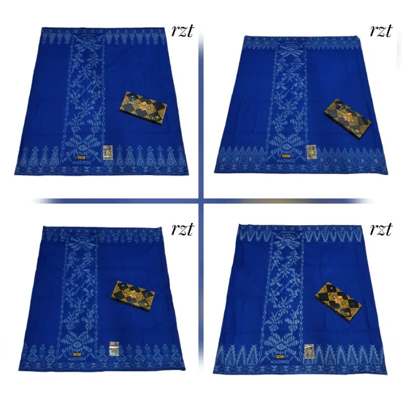 SARUNG WADIMOR BALI 555 BLUE SERIES / SARUNG TENUN PRIA / SARUNG
