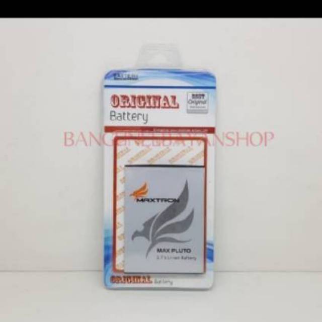 Batre Baterai Battery Maxtron MAX PLUTO original battrey hp