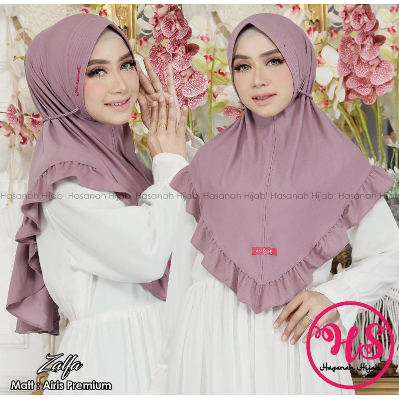 HIJAB INSTAN ZALFA/ BERGO BY HASANAH HIJAB