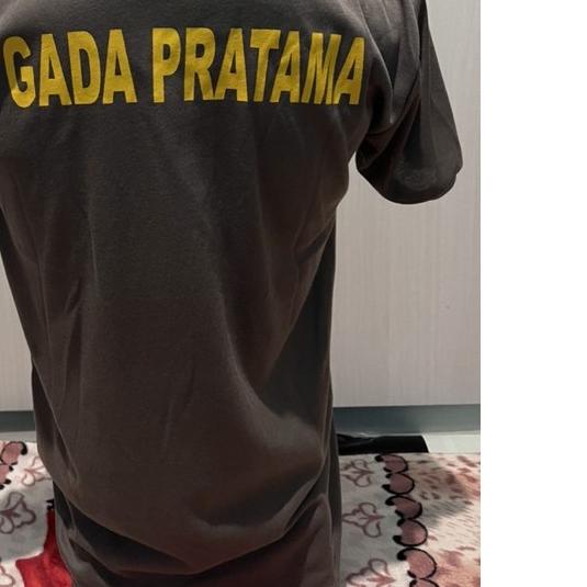 KAOS GADA PRATAMA COKLAT- KAOS SATPAM TERBARU