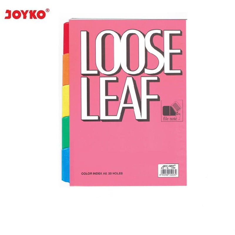 

Joyko A5-IL-10C A5-IL-5C Pembatas Binder 5 10 Lembar